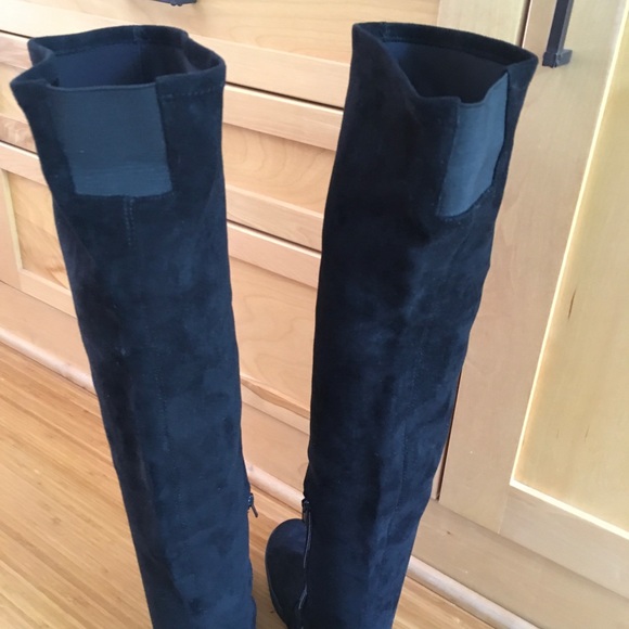 Sarah Pacini Super chic and soft faux suede over the knee boots. Sz 40 - Picture 4 of 5
